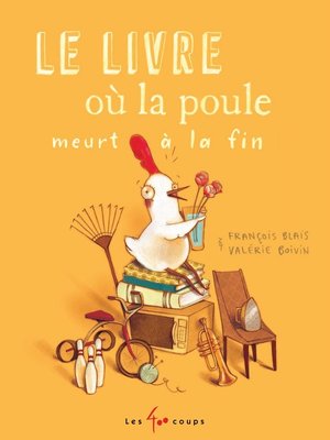 cover image of Le livre où la poule meurt à la fin